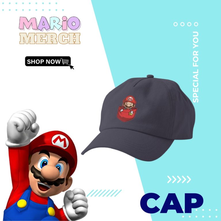 Mario Merch Caps - Mario Merch