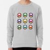 ssrcolightweight sweatshirtmensheather greyfrontsquare productx1000 bgf8f8f8 34 - Mario Merch
