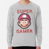 ssrcolightweight sweatshirtmensheather greyfrontsquare productx1000 bgf8f8f8 54 - Mario Merch