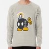 ssrcolightweight sweatshirtmensoatmeal heatherfrontsquare productx1000 bgf8f8f8 9 - Mario Merch