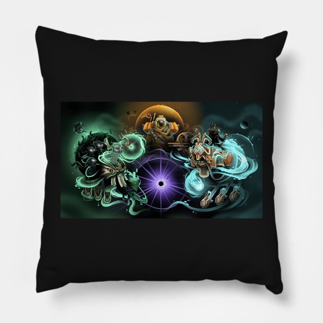 Outer Wilds Saga Of The Eye Throw Pillow