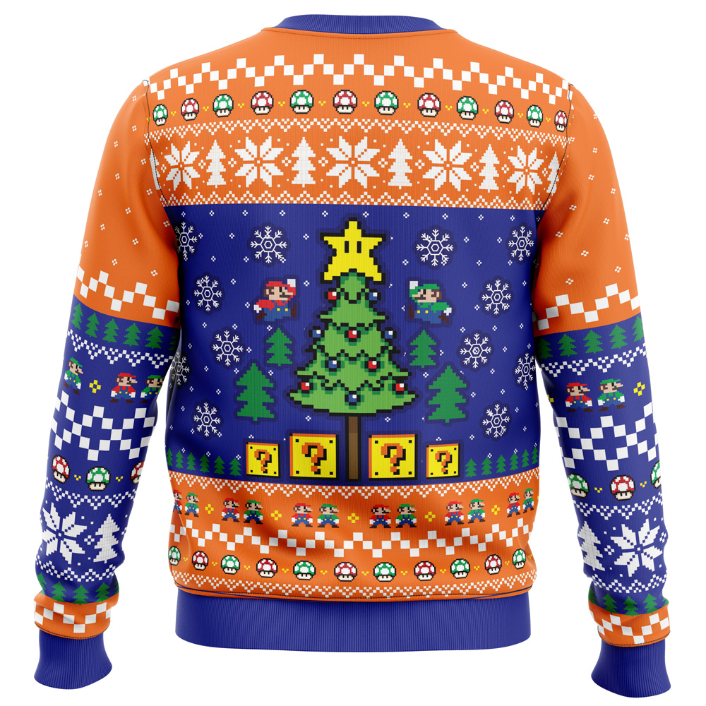 Bros Christmas Mario Bros Ugly Christmas Sweater - Image 2